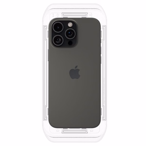 Spigen Glas.tR EZ Fit rūdīto aizsargstiklu komplekts iPhone 16 Pro Max / 17 Pro Max – 2 gab.