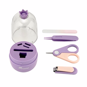 Momini Lilac Purple mazuļa nagu kopšanas komplekts