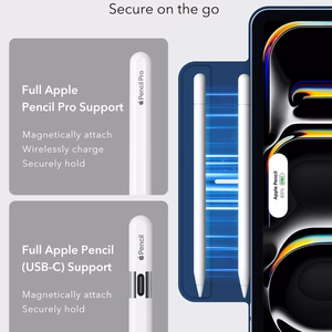 ESR Rebound Magnetic macins priekš iPad Pro 13 7 / 8 / 2024-2025 - Tumši zils