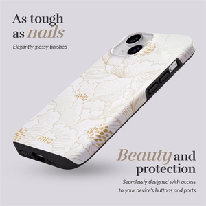 MIO White Roses Magsafe Maciņš iPhone 15 Pro