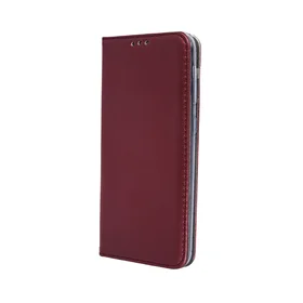 Smart Magnetic case for Motorola Edge 70 burgundy