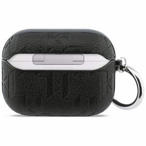 Karl Lagerfeld Monogram Choupette Head Maciņš for AirPods Pro 3 - melns