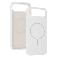 Magsafe Slim Silicone maciņš iPhone 17 Air balts