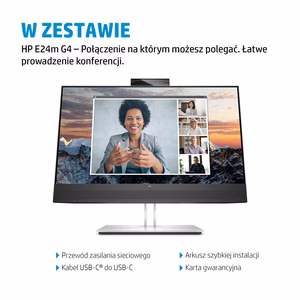 HP E24m G4 FHD USB-C konferences monitors