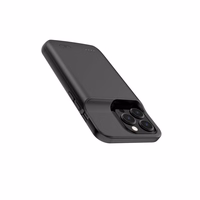 Tech-Protect PowerCase iPhone 14 / 14 Pro ar 4800mAh portatīvo lādētāju - melna