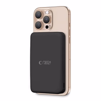 Tech-Protect PB24 LifeMag QI2 MagSafe 10000mAh Portatīvais lādētājs (m) - melns