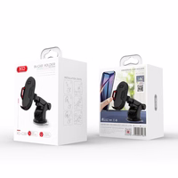 XO auto turētājs C39 melns ar piesūcekni