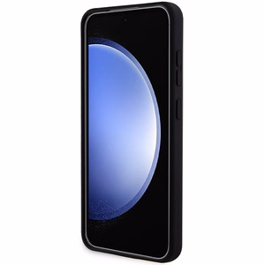 Karl Lagerfeld silikona Ikonik viedtālruņa apvalks Samsung Galaxy S24 - melns