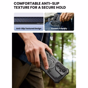 Supcase ArmorBox Mag MagSafe Maciņš for Samsung Galaxy S26 - melns