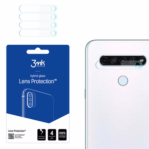 3mk Lens Protection – kameras objektīva aizsargs modelim LG K61/K61s