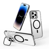 Maciņš LENS MAG COVER saderīgs ar MagSafe telefonam IPHONE 11 melns