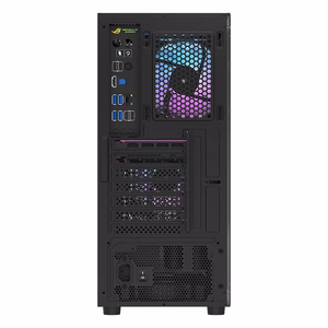 Darkflash A290 datora korpuss (melns) + 3 ventilatori