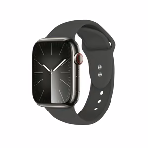 Crong Liquid siksniņa Apple Watch 44 / 45 / 46 / 49 mm, grafīta krāsā