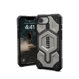 UAG Monarch Pro Magnētiskais viedtālruņa apvalks iPhone 16e - titāna krāsas