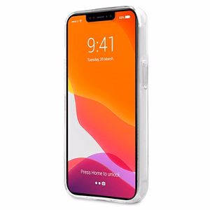 Karl Lagerfeld Choupette galvas viedtālruņa apvalks iPhone 13 Pro Max – rozā