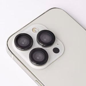 Lēcu stiklu komplekts Samsung Galaxy S24 Plus melns rāmis (3 gab.)