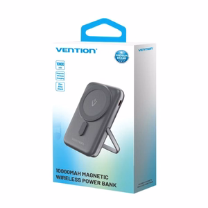Magnētiskais portatīvais lādētājs Vention FHNB0 20W, 10000mAh (melns)