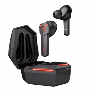 ART bezvadu austiņas Bluetooth TWS spēļu + dokstaciju Type C AP-TW-G10 melna