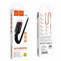 Kabelis USB A uz Micro USB Hoco 2,4A 3 m X59 melns