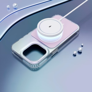 Etteri Hidden Pearl case for iPhone 15 Pro 6,1" pink