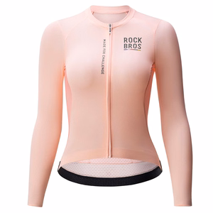 Rockbros 15110012012 ROAD TO SKY women's cycling jersey long sleeve L - pink