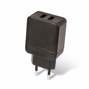 Setty lādētājs 2x USB 2,4A melns