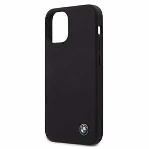 BMW Silicone Signature чехол для iPhone 12 mini - чёрный