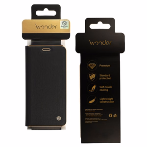 Wonder Frame Viedtālruņa apvalks Samsung Galaxy M15 5G melns