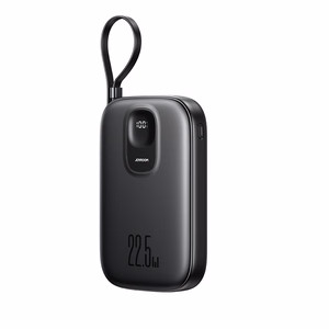 Внешний аккумулятор Joyroom JR-PBF17 22.5W с кабелем USB-C 10000mAh чёрный