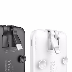 Ārējais akumulators Dudao K15 22.5W 10000mAh melns