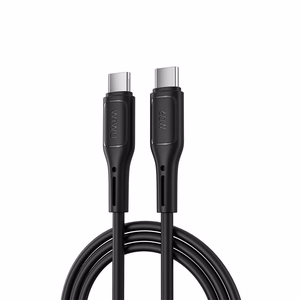 WiWU - Starlink sērijas datu kabelis Wi-C043E USB C uz USB C 30W - melns