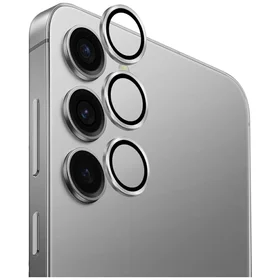 Uniq Optix alumīnija kameras objektīvs Samsung Galaxy S25 - sudraba