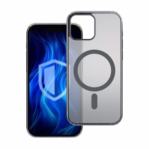 3mk Sarmots Magnētiskais viedtālruņa apvalks iPhone 12 Pro Max - melns