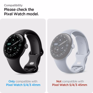 Spigen Elite Shield EZ Fit 2 hidrogēla plēvju komplekts Google Pixel Watch 41 mm