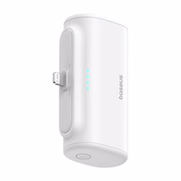 Portatīvais lādētājs OS-Baseus Compact IP 5000mAh 20W (balts)