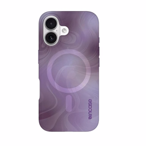 Incase Halo Case vāciņš ar MagSafe iPhone 16 tālrunim, Oil Slick Lilac krāsā