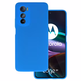 Viedtālruņa apvalks no silikona Lite Motorola Edge 30 zils