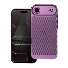 BREEZY viedtālruņa apvalks IPHONE 17 Air violets