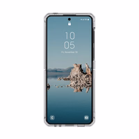 UAG Plyo Pro viedtālruņa apvalks ar magnētisko moduli Samsung Galaxy Flip 5 – caurspīdīgs pelēks