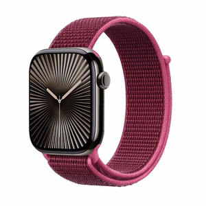Crong Nylon Apple Watch sporta siksniņa, 38/40/41/42 mm, Magenta Fusion
