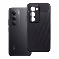 Viedtālruņa apvalks CARBON PREMIUM XIAOMI Redmi 15 4G / 15 5G (171.1mm) melns