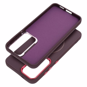 FRAME MAG COVER magnētiskais viedtālruņa apvalks, saderīgs ar MagSafe, paredzēts SAMSUNG S26 Pro, violets