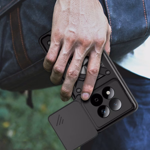 Tech-Protect CamShield Pro korpuss priekš Xiaomi Poco M8 Pro / Redmi Note 15 Pro+ 5G - Melns