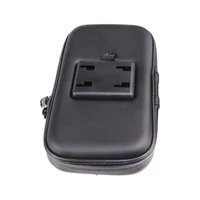 Velosipēdu telefona ūdensizturīgs stiprinājums, universālais telefona turētājs velosipēdiem un motocikliem XL izmēra (maks. telefona izmērs: 165 mm x 80 mm) - melns (bez stūres stiprinājuma)