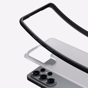 Nillkin Super Frosted Shield Pro maciņš priekš Samsung Galaxy S26 caurspīdīgi melns