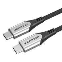 Vention TAAHF USB-C uz USB-C 60W 1m USB kabelis (pelēks)