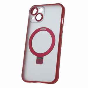 Mag Ring viedtālruņa apvalks iPhone 14 6,1" sarkans