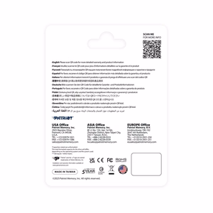 SSD Patriot Viper P410 M.2 PCI-Ex4 NVMe 1.4 1TB 5GB/s (P410P1TBM28H)