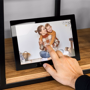 Kruger&Matz FRAMEO Wi-Fi digitālais foto rāmis, 10,1 colla, melns