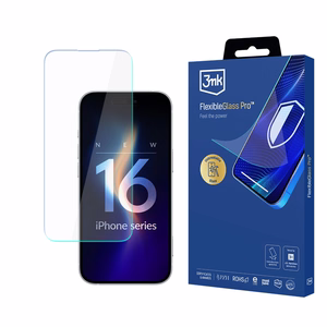 Hibrīdais stikls 3mk FlexibleGlass v2.0 Apple iPhone 16 Pro Max